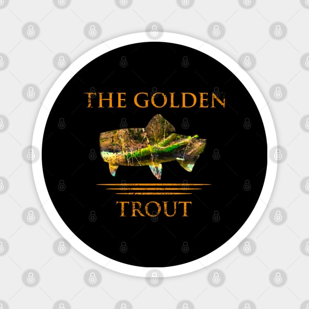 The Golden Trout Magnet by GraphGeek